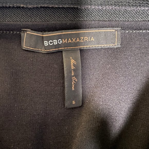 BCBG Max Azria black pencil skirt with zip detail size S — never worn! - Picture 3 of 3